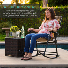 Load image into Gallery viewer, Foldable Zero Gravity Patio Rocking Lounge Chair
