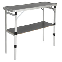 Load image into Gallery viewer, Portable Pop-Up Bar Table w/ Carrying Case, Removable Skirt - Black
