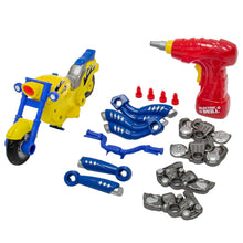 Load image into Gallery viewer, 20-Piece Take-A-Part Motorcycle Set - Multicolor
