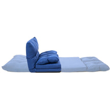 Load image into Gallery viewer, Linen Folding Lounge Futon Gaming Couch Chair
