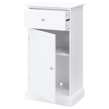 Load image into Gallery viewer, Bathroom Floor Storage Cabinet for Linens and Toiletries
