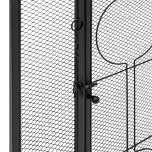 Load image into Gallery viewer, Single Panel 40x29in Steel Mesh Fireplace Screen w/ Locking Door
