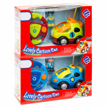 Load image into Gallery viewer, Set of 2 Kids RC Remote Control Racing Car Toys w/ Action Figures
