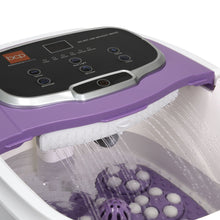 Load image into Gallery viewer, Portable Heated Foot Bath Spa w/ Massage Rollers, Red Light Therapy
