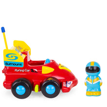 Load image into Gallery viewer, Set of 2 Kids RC Remote Control Racing Car Toys w/ Action Figures
