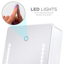 Load image into Gallery viewer, Standing Full Length LED Mirror Jewelry Armoire w/Interior &amp; Exterior Lights
