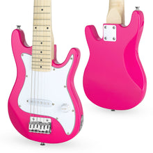 Load image into Gallery viewer, 30in Kids Electric Guitar Instrument Starter Kit w/ 5W Amp, Strap, Case
