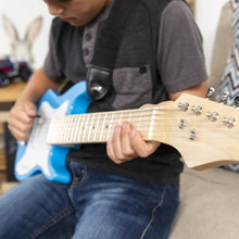 Load image into Gallery viewer, 30in Kids Electric Guitar Instrument Starter Kit w/ 5W Amp, Strap, Case
