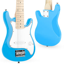 Load image into Gallery viewer, 30in Kids Electric Guitar Instrument Starter Kit w/ 5W Amp, Strap, Case
