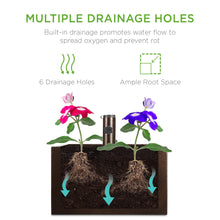 Load image into Gallery viewer, Portable Steel Umbrella Base Stand Up to 150 lbs w/ Fillable Planter, Wheels
